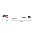 SOLAR CONNECTOR TO ALLIGATOR CLIPS 14 AWG CABLE Load image into Gallery viewer, SOLAR CONNECTOR TO ALLIGATOR CLIPS 14 AWG CABLE