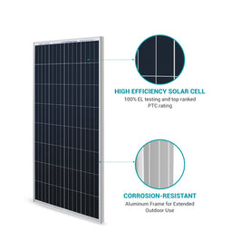 Renogy 100 Watt 12 Volt Monocrystalline Solar Panel Renogy 100 Watt 12 Volt Monocrystalline Solar Panel