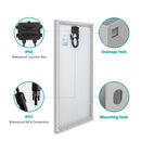 Renogy 100 Watt 12 Volt Monocrystalline Solar Panel Load image into Gallery viewer, Renogy 100 Watt 12 Volt Monocrystalline Solar Panel