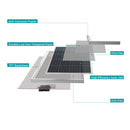 Renogy 100 Watt 12 Volt Monocrystalline Solar Panel Load image into Gallery viewer, Renogy 100 Watt 12 Volt Monocrystalline Solar Panel