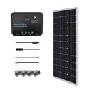 Renogy 100 Watt 12 Volt Solar Starter Kit Load image into Gallery viewer, Renogy 100 Watt 12 Volt Solar Starter Kit