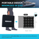 100 Watt Eclipse Monocrystalline Solar Suitcase w/ Controller Load image into Gallery viewer, 100 Watt Eclipse Monocrystalline Solar Suitcase w/ Controller