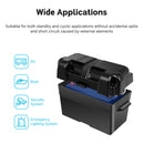 12V 100Ah Deep Cycle Hybrid GEL Battery w/ Battery Box Load image into Gallery viewer, 12V 100Ah Deep Cycle Hybrid GEL Battery w/ Battery Box