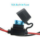 SOLAR CONNECTOR TO ALLIGATOR CLIPS 14 AWG CABLE Load image into Gallery viewer, SOLAR CONNECTOR TO ALLIGATOR CLIPS 14 AWG CABLE
