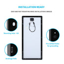 100 Watt 12 Volt Monocrystalline Solar Panel Load image into Gallery viewer, 100 Watt 12 Volt Monocrystalline Solar Panel