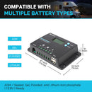 Wanderer 10A PWM Charge Controller Load image into Gallery viewer, Wanderer 10A PWM Charge Controller