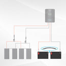 Copper Battery Interconnect Cable for 5/16 in Lugs Load image into Gallery viewer, Copper Battery Interconnect Cable for 5/16 in Lugs