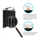 Renogy 50 Watt 12 Volt Flexible Solar Panel Load image into Gallery viewer, Renogy 50 Watt 12 Volt Flexible Solar Panel