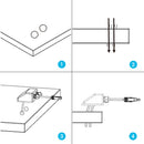Solar Double Cable Entry Gland Load image into Gallery viewer, Solar Double Cable Entry Gland