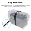 12V 100Ah Deep Cycle Hybrid GEL Battery w/ Battery Box Load image into Gallery viewer, 12V 100Ah Deep Cycle Hybrid GEL Battery w/ Battery Box