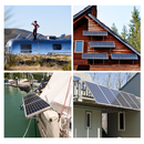 Solar Panel Flat Roof Tilt Mount Load image into Gallery viewer, Solar Panel Flat Roof Tilt Mount
