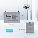 Deep Cycle AGM Battery 12 Volt 100Ah Load image into Gallery viewer, Deep Cycle AGM Battery 12 Volt 100Ah