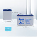 Deep Cycle Hybrid GEL Battery 12 Volt 100Ah Load image into Gallery viewer, Deep Cycle Hybrid GEL Battery 12 Volt 100Ah