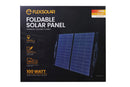 100W Foldable Portable Monocrystalline Solar Panel with a In-Built Junction Box Load image into Gallery viewer, 100W Foldable Portable Monocrystalline Solar Panel with a In-Built Junction Box