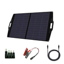 100W Foldable Portable Monocrystalline Solar Panel with a In-Built Junction Box Load image into Gallery viewer, 100W Foldable Portable Monocrystalline Solar Panel with a In-Built Junction Box