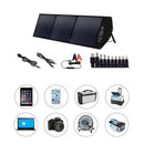 Acopower 120W Foldable Solar Panel Compatible Multiple Kinds of Power Station Load image into Gallery viewer, Acopower 120W Foldable Solar Panel Compatible Multiple Kinds of Power Station