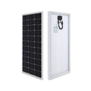 100W 12V Monocrystalline Solar Starter Kit w/Wanderer 10A Charge Controller Load image into Gallery viewer, 100W 12V Monocrystalline Solar Starter Kit w/Wanderer 10A Charge Controller