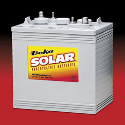 DEKA Solar Gel Deep Cycle Battery, 6V, 198Ah (8GGC2-DEKA) DEKA Solar Gel Deep Cycle Battery, 6V, 198Ah (8GGC2-DEKA)