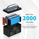 12V 100Ah Lithium Iron Phosphate Battery w/ Bluetooth Load image into Gallery viewer, 12V 100Ah Lithium Iron Phosphate Battery w/ Bluetooth