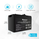 12V 100Ah Smart Lithium Iron Phosphate Battery w/ Self-Heating Function Load image into Gallery viewer, 12V 100Ah Smart Lithium Iron Phosphate Battery w/ Self-Heating Function