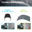 175 Watt 12 Volt Flexible Monocrystalline Solar Panel Load image into Gallery viewer, 175 Watt 12 Volt Flexible Monocrystalline Solar Panel