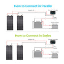 175 Watt 12 Volt Flexible Monocrystalline Solar Panel Load image into Gallery viewer, 175 Watt 12 Volt Flexible Monocrystalline Solar Panel