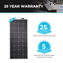 175 Watt 12 Volt Flexible Monocrystalline Solar Panel Load image into Gallery viewer, 175 Watt 12 Volt Flexible Monocrystalline Solar Panel