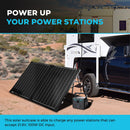 100 Watt 12 Volt Monocrystalline Foldable Solar Suitcase w/o Controller Load image into Gallery viewer, 100 Watt 12 Volt Monocrystalline Foldable Solar Suitcase w/o Controller