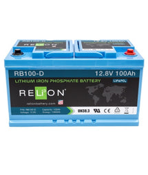 12V 100-D LIFEPO4 BATTERY, M8 Terminal Type 12V 100-D LIFEPO4 BATTERY, M8 Terminal Type