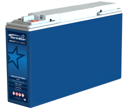 NorthStar BLUE+ VRLA-AGM Pure Lead Carbon 200Ah, 12V Front Terminal NorthStar BLUE+ VRLA-AGM Pure Lead Carbon 200Ah, 12V Front Terminal