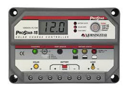 Morningstar Prostar 15Amp PS-15M, Charge Controller 12/24 Volt (With Meter) Morningstar Prostar 15Amp PS-15M, Charge Controller 12/24 Volt (With Meter)