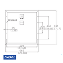 DASOL 60W Poly Solar Panel (DS-A18-60) Load image into Gallery viewer, DASOL 60W Poly Solar Panel (DS-A18-60)
