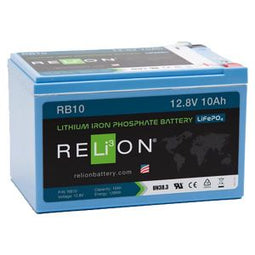 12 Volt 10 Amp Hour Lithium Battery, F2 Terminal Type 12 Volt 10 Amp Hour Lithium Battery, F2 Terminal Type