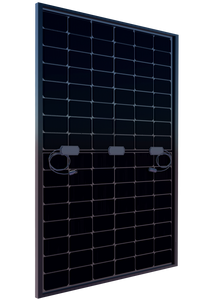 Solarever Usa 450 Watt Mono-Crystalline N Type Dual Glass Bifacial Full Black Solar Panel