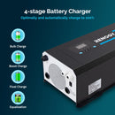 Load image into Gallery viewer, 2000W 12V Pure Sine Wave Inverter Charger w/ LCD Display