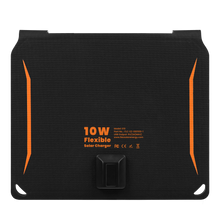 Load image into Gallery viewer, 10W  Flexible Solar Panel Monocrystalline Photovoltaic PV Module with DC Alligator Clip Cable