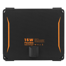 Load image into Gallery viewer, 15W Portable Solar Panel Charger, Waterproof IP67 Foldable Solar Panels with USB Port