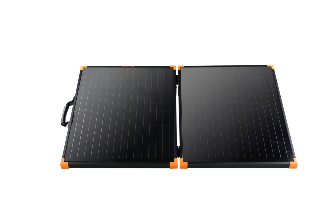 200 Watt Off Grid Portable Solar Panel G200 Solar Panel Briefcase is Lightweight Off-Grid Energy Source for Outdoor Travels/Living
