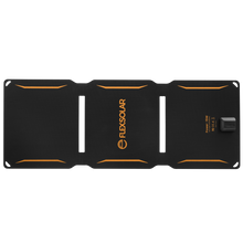 Load image into Gallery viewer, 15W Portable Solar Panel Charger, Waterproof IP67 Foldable Solar Panels with USB Port