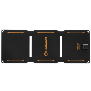 15W Portable Solar Panel Charger, Waterproof IP67 Foldable Solar Panels with USB Port