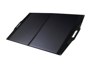100W Foldable Portable Monocrystalline Solar Panel with a In-Built Junction Box