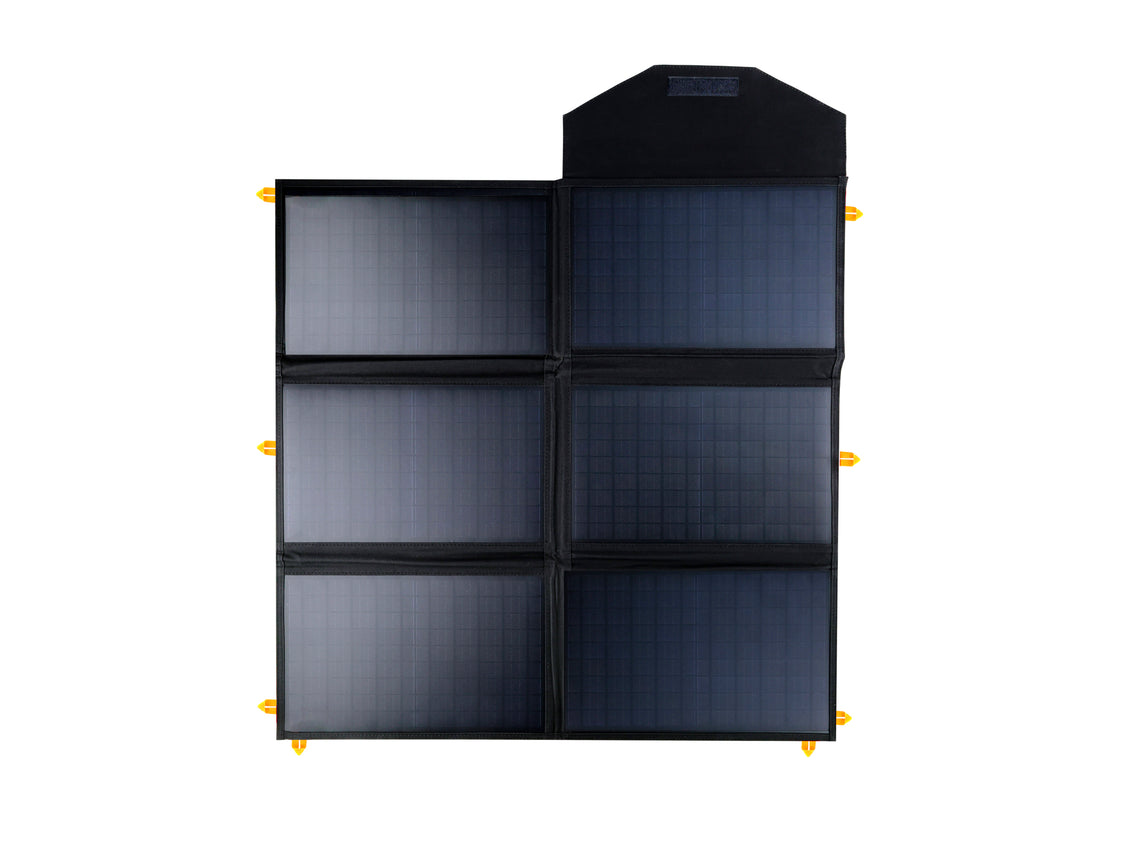 60W Foldable Solar Charger Panel Kit