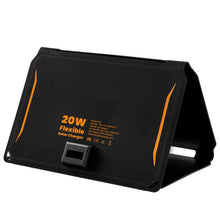 Load image into Gallery viewer, 20W Flexible Monocrystalline Foldable Solar Charger