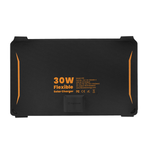 30W Flexible Monocrystalline Foldable Solar Charger