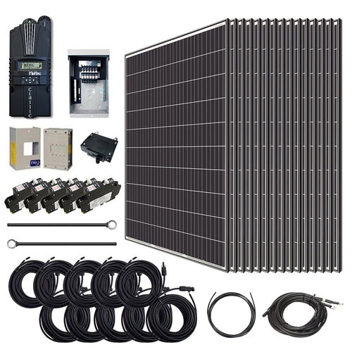 4800 WATT 48 VOLT Monocrystalline Solar Kit