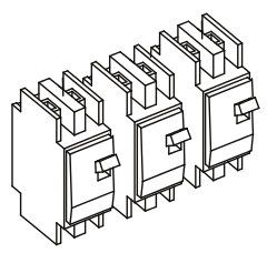 120/240Vac Breaker Kit 3 Sets 2-Pole 60A 120/240Vac (For Pdp)