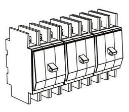 3 Phase Breaker Kit 3 Sets 3-Pole 60A 120/208Vac (For Pdp)