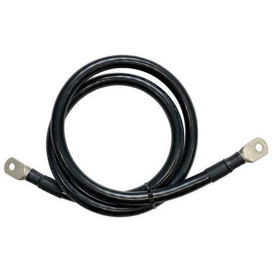 Battery Inverter Cables 5ft 4/0 AWG  for 3/8 in Lugs