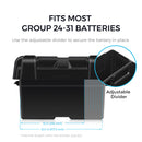 Load image into Gallery viewer, Heavy Duty Battery Box for Group 24-31 Battery Sizes