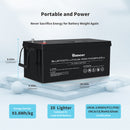 Load image into Gallery viewer, 12V 200Ah Lithium Iron Phosphate Battery w/ Bluetooth